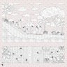 Flat Vector Detailed Learning Stairs Section and Plan Digital Artwork drawings | Toffu Co