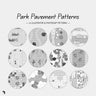 Swatch Park Pavement Patterns Digital Artwork drawings | Toffu Co