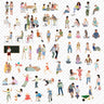 Flat Vector Kids Mega Pack (57 Figures) PNG - Toffu Co