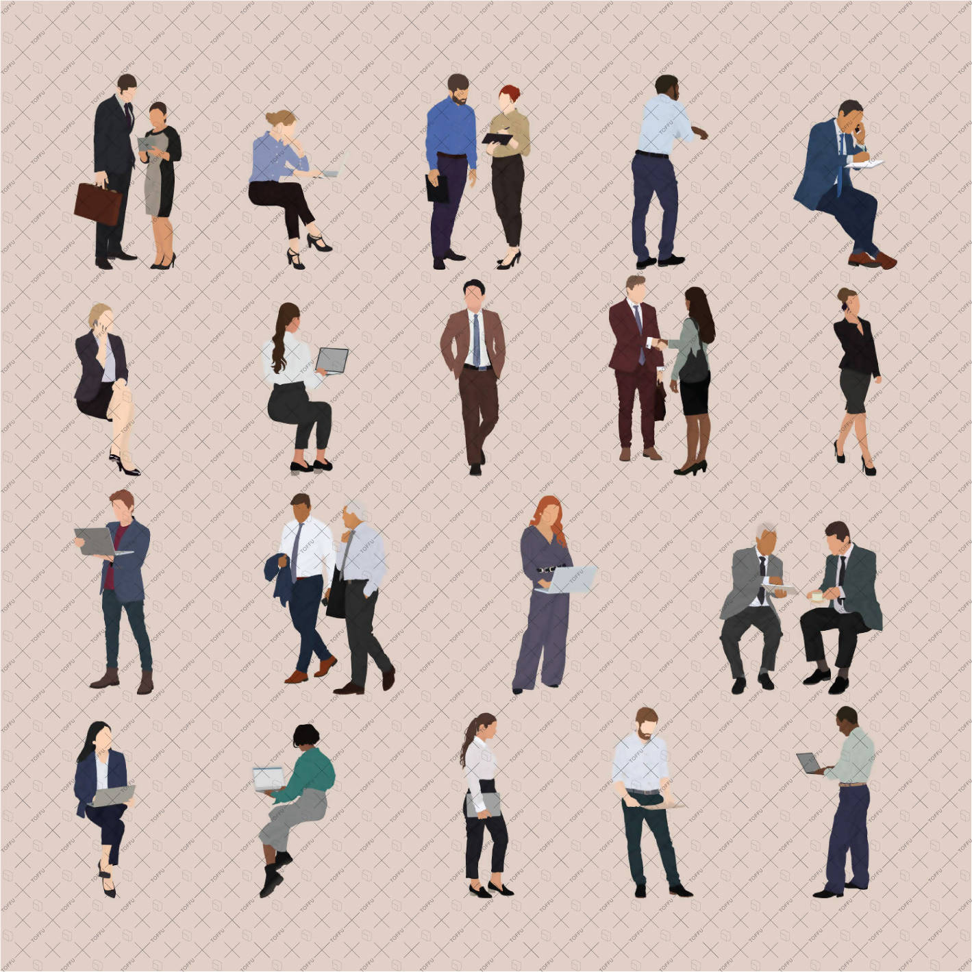 office people vector