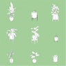 Axonometric Potted Plants 2 PNG - Toffu Co