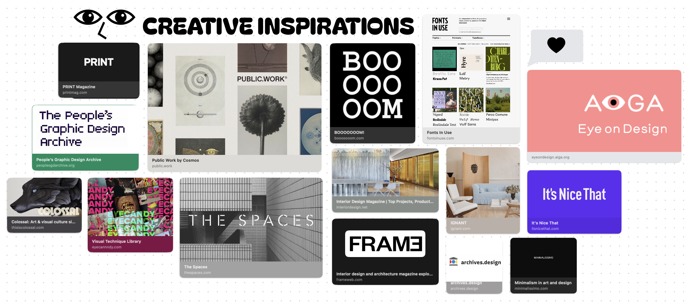 15 Websites for Creative Inspiration for Designers & Architects | Toffu Blog