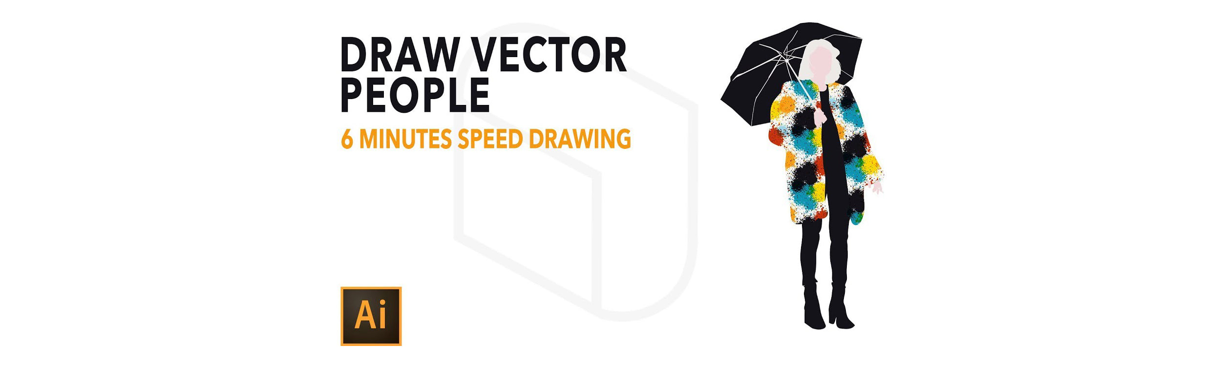 Adobe Illustrator Tutorial - How to Draw Vector People