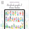 Procreate Storybook People Brushset & Illustrations 2 PNG - Toffu Co