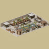 3D Model Hotel Social Area PNG - Toffu Co