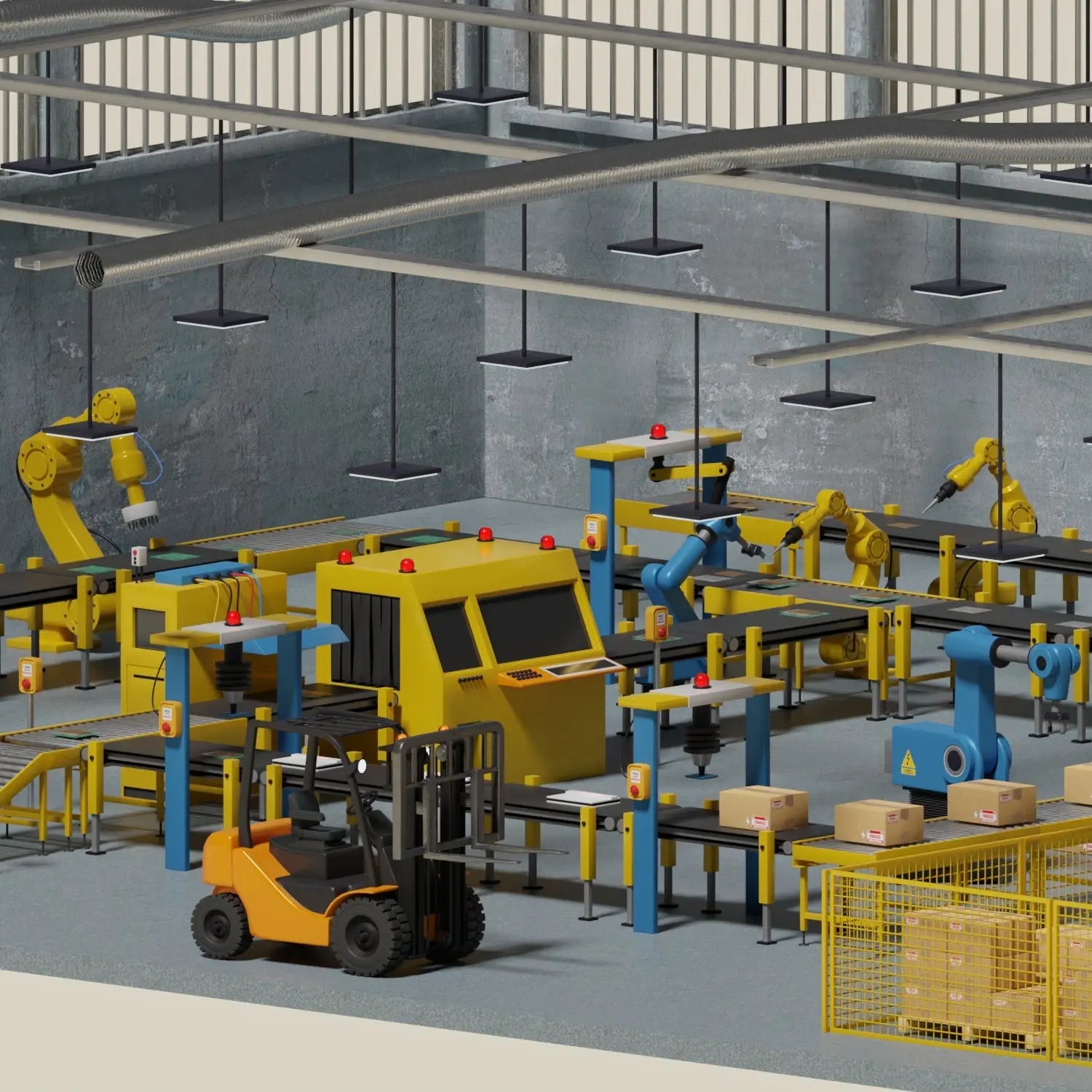 3D Model Production Line & Robotics – Toffu Co