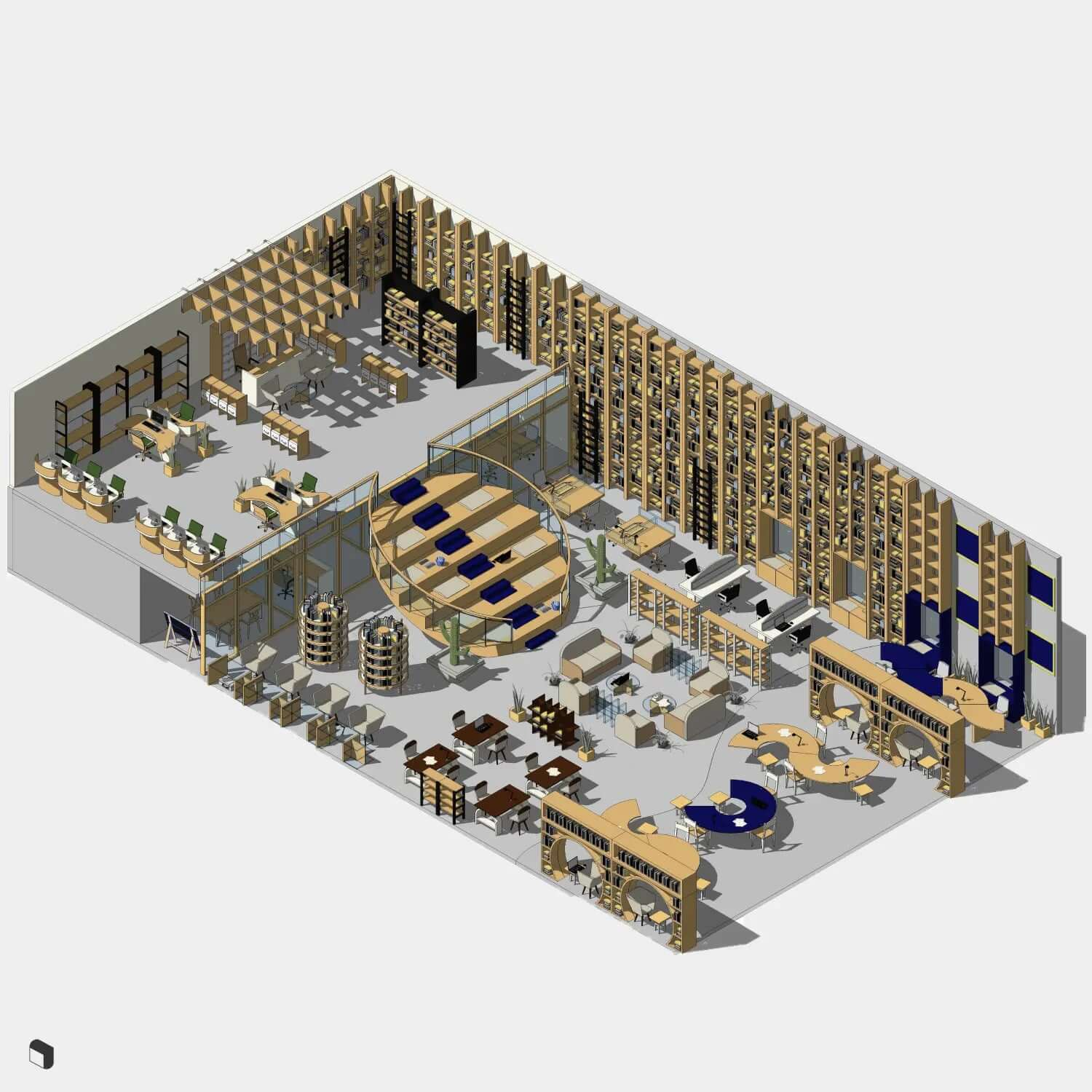 3D Model Revit Library – Toffu Co