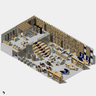 3D Model Revit Library PNG - Toffu Co