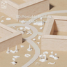 3D Model Printable Public Space Zone Digital Artwork drawings | Toffu Co