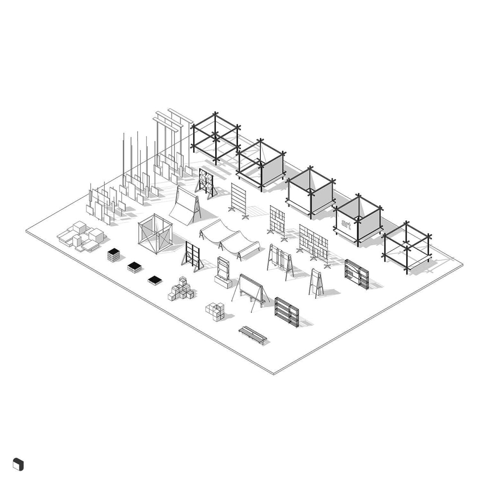 3D Model Revit Art Gallery - Toffu Co