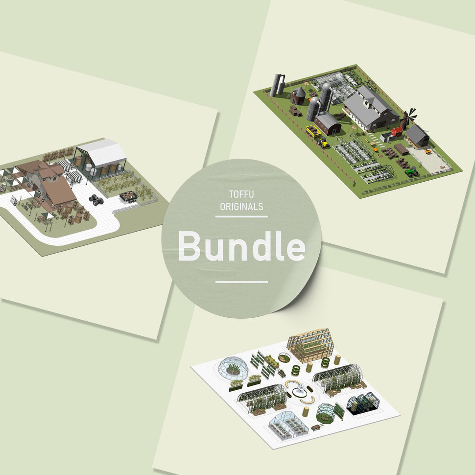 3D Model Revit Farm Bundle – Toffu Co
