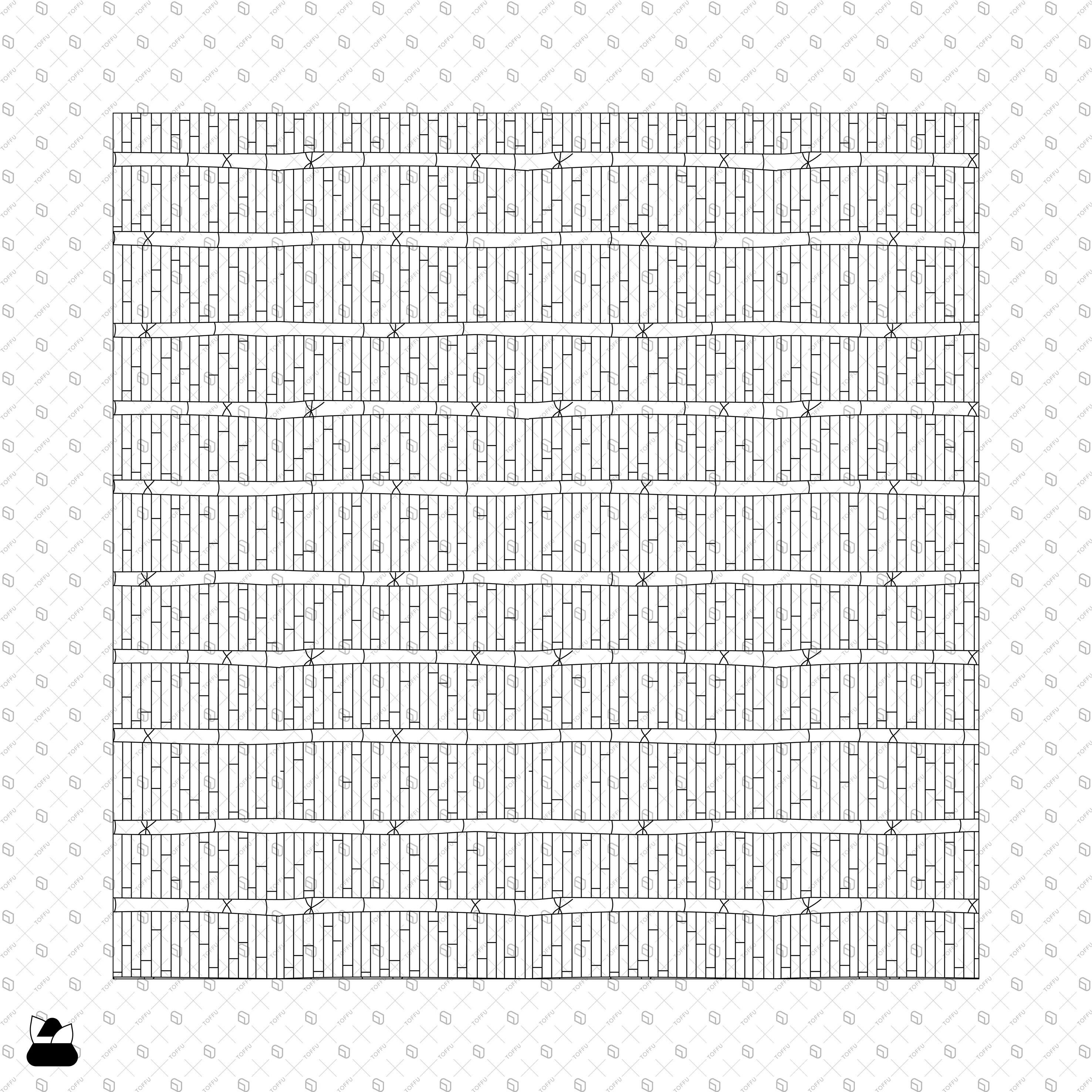 Swatch Bamboo Patterns PNG - Toffu Co