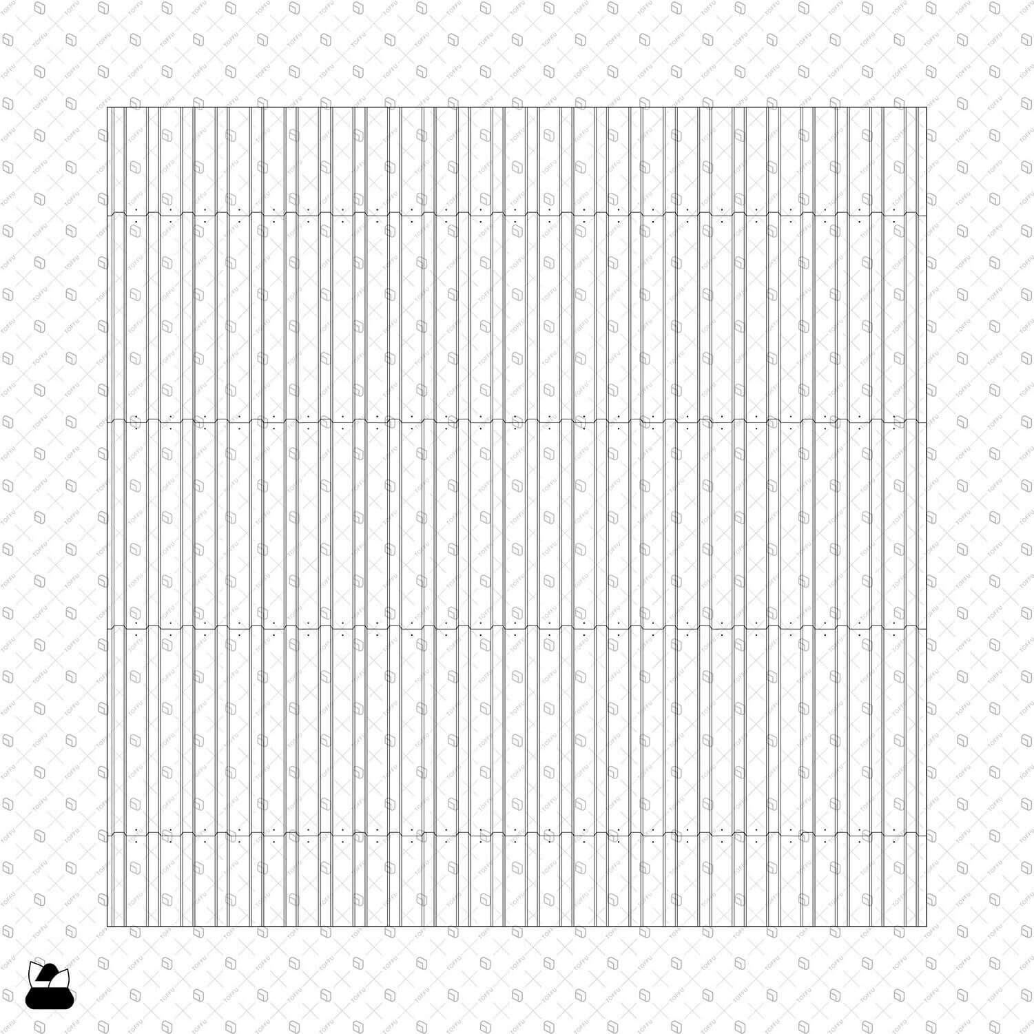 Swatch Roof Covering Patterns Digital Artwork drawings | Toffu Co