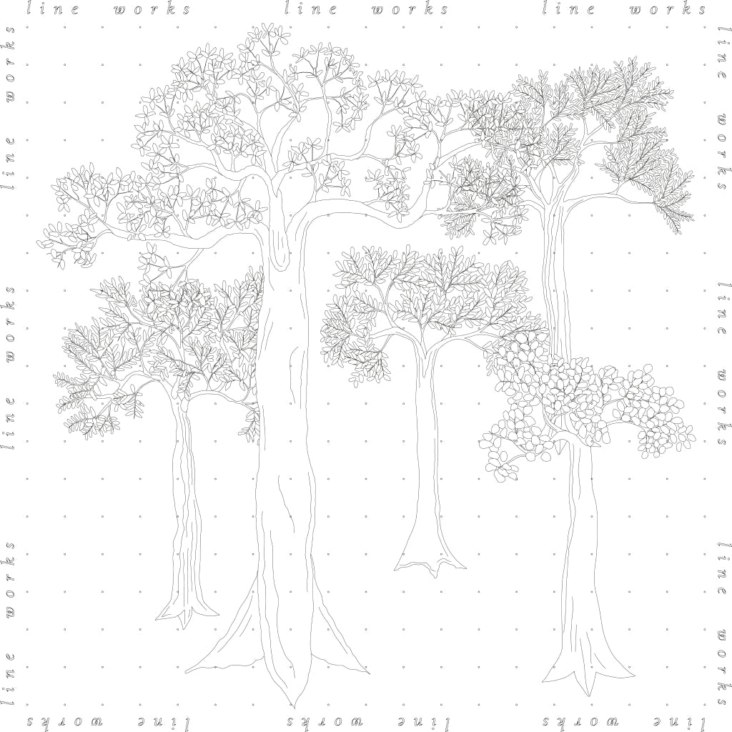 Cad Seasonal Trees Bundle PNG - Toffu Co