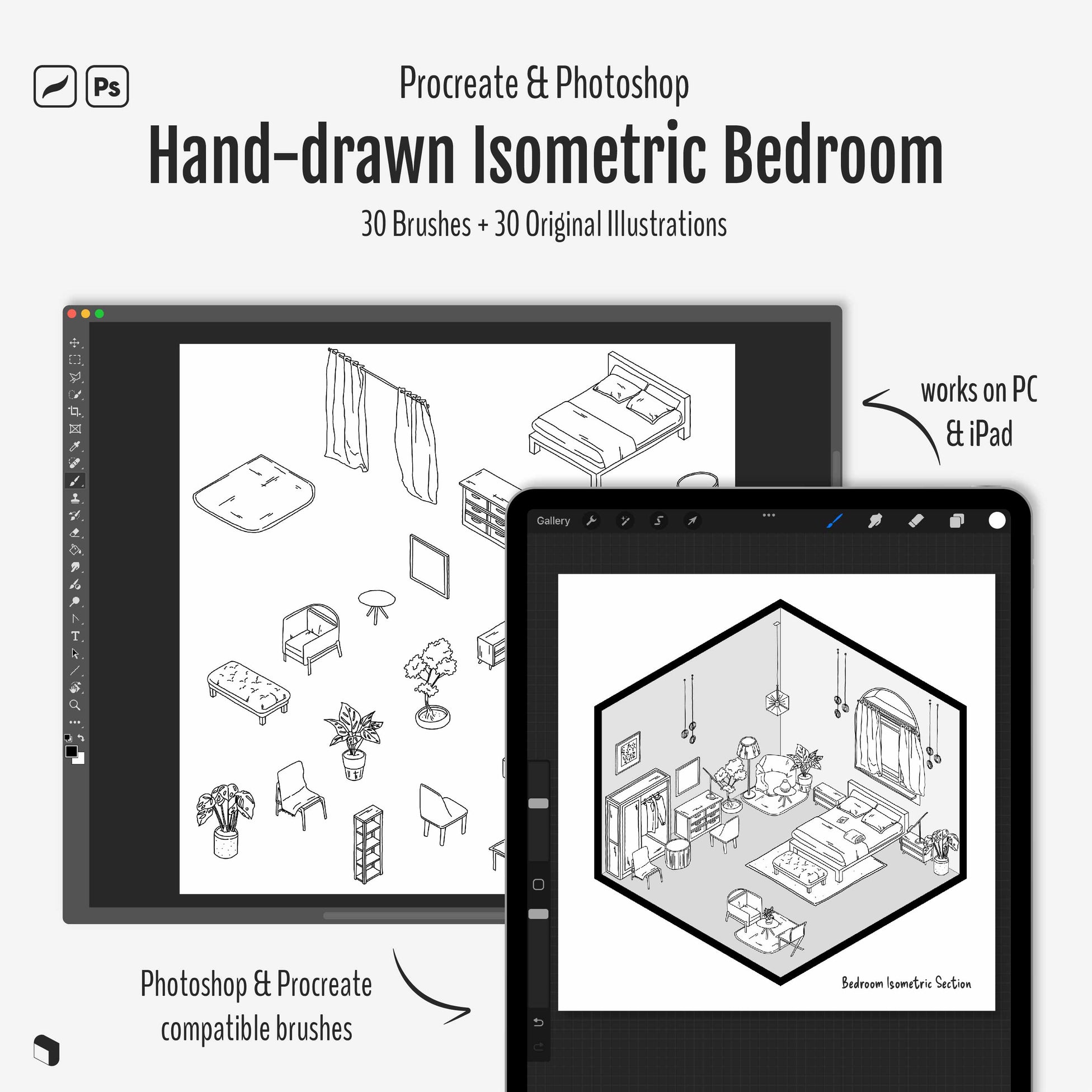 Procreate Section & Elevation | Toffu Co