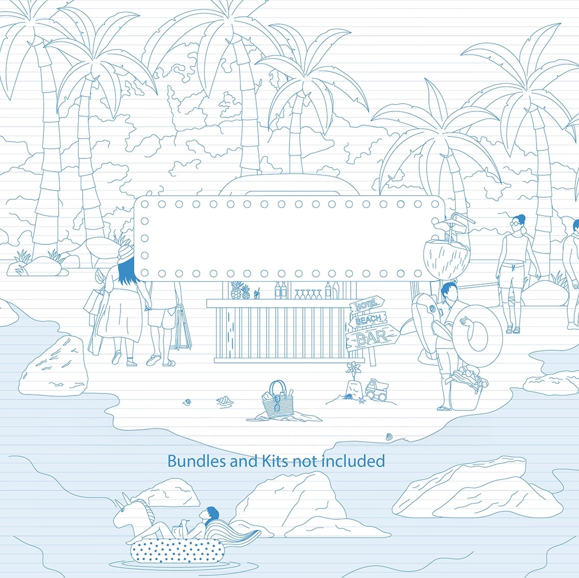 Toffu Architecture Summer Sale Header Illustration