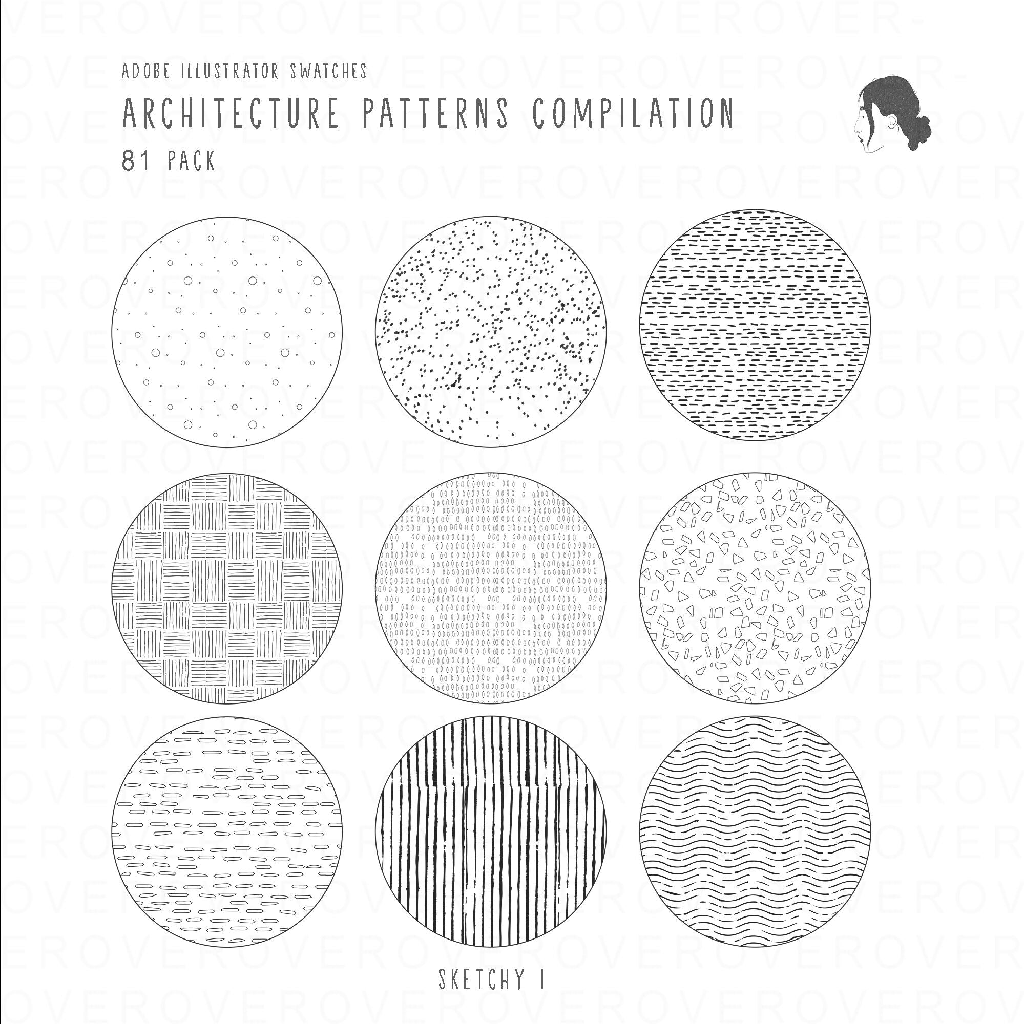 Swatch Architecture Patterns Compilation PNG - Toffu Co