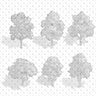 Axonometric Cad Trees with Shadows PNG - Toffu Co