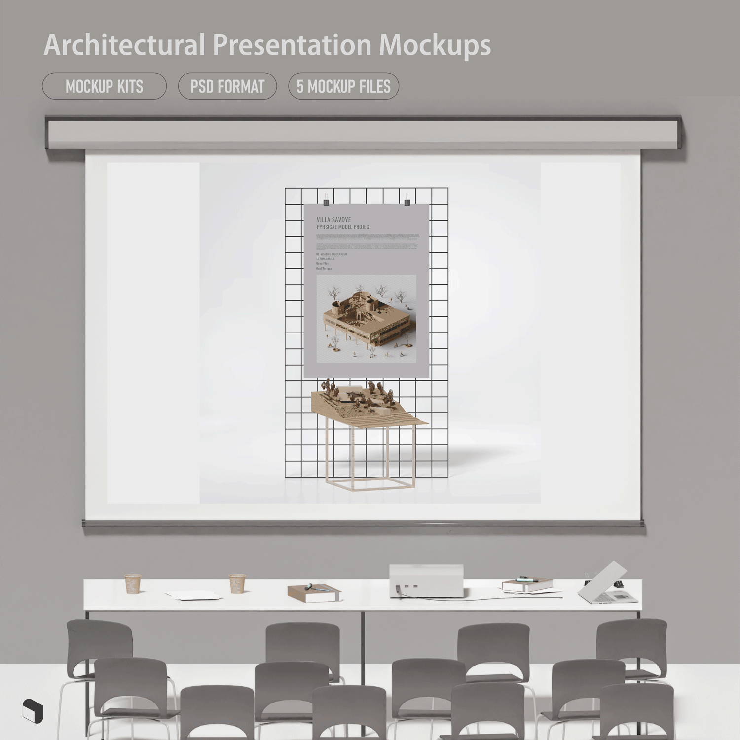 Architectural Presentation Templates & Mockups PNG - Toffu Co