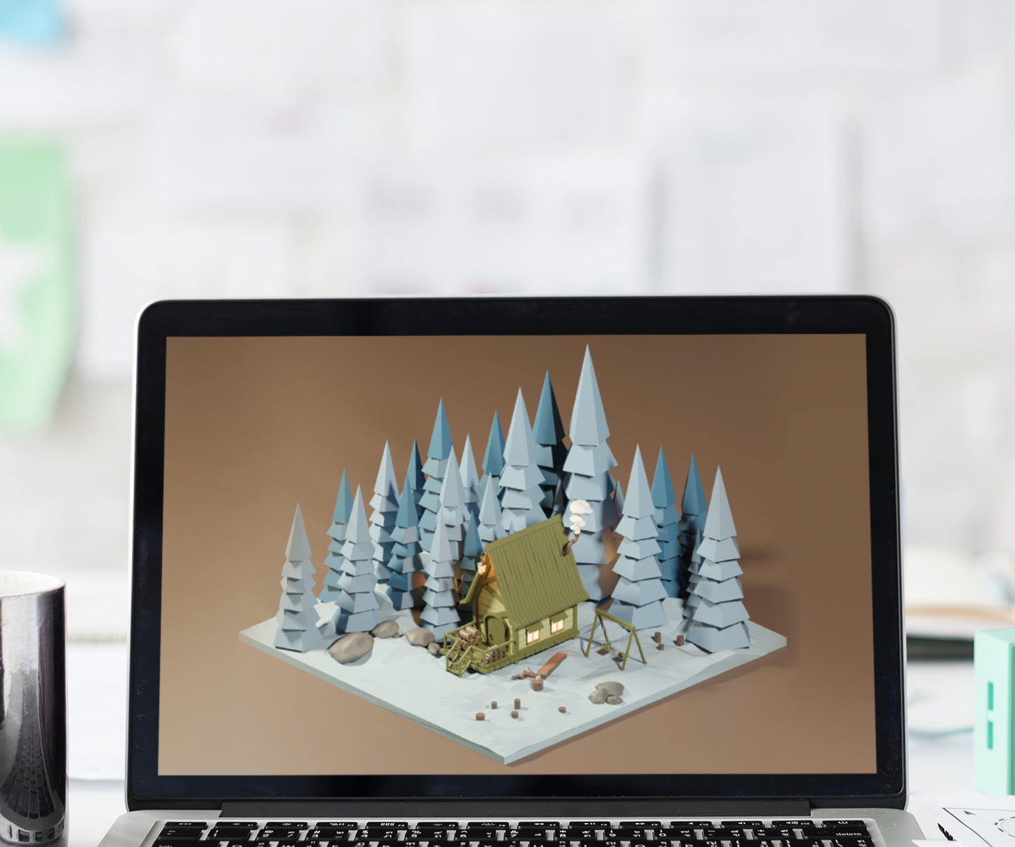 Toffu 3D models for game design