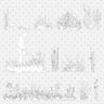 Cad Lake Vegetation Digital Artwork drawings | Toffu Co