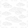 Cad Detailed Clouds Digital Artwork drawings | Toffu Co