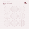 Swatch Grid Patterns Digital Artwork drawings | Toffu Co