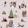 Flat Vector - Cad People Christmas Edition Digital Artwork drawings | Toffu Co