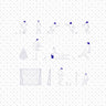 Cad People Playing Football / Soccer Digital Artwork drawings | Toffu Co