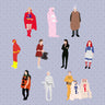 Flat Vector Halloween TV Shows Edition - Toffu Co