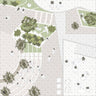 Flat Vector Campus Top View Digital Artwork drawings | Toffu Co