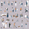 Flat Vector Housework People Digital Artwork drawings | Toffu Co