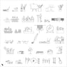 Cad Arts & Craft Detail Objects Digital Artwork drawings | Toffu Co