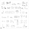 Cad Bathroom Detail Objects Digital Artwork drawings | Toffu Co