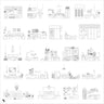 Toffu Bedroom Cad Blocks