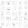 Cad Kids Bedroom Top View Digital Artwork drawings | Toffu Co