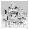 Cad Monochrome Cozy Holiday Digital Artwork drawings | Toffu Co