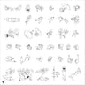 Cad Complete People Top View Digital Artwork drawings | Toffu Co