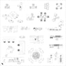 Cad Cafe Setups Top View Digital Artwork drawings | Toffu Co