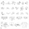 Cad House Chores People Top View Digital Artwork drawings | Toffu Co