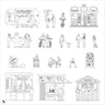 Cad Germany Streets Digital Artwork drawings | Toffu Co