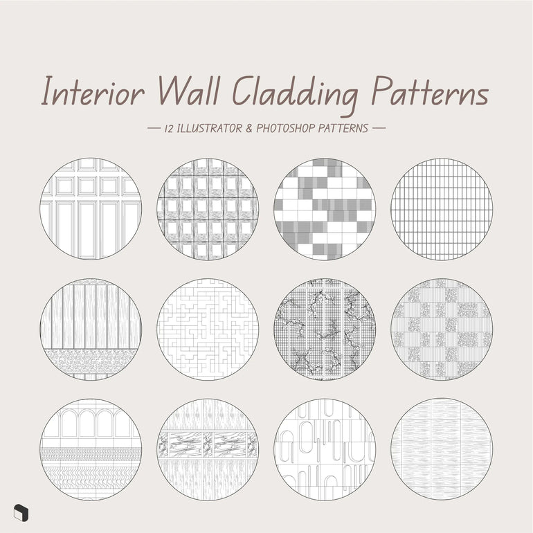 Swatch Interior Wall Cladding Patterns | Toffu Co