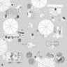 Flat Vector Farmers Market Top View Digital Artwork drawings | Toffu Co