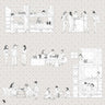 Flat Vector Hostel People Digital Artwork drawings | Toffu Co