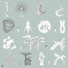 Flat Vector Urban Sculptures 2 Digital Artwork drawings | Toffu Co