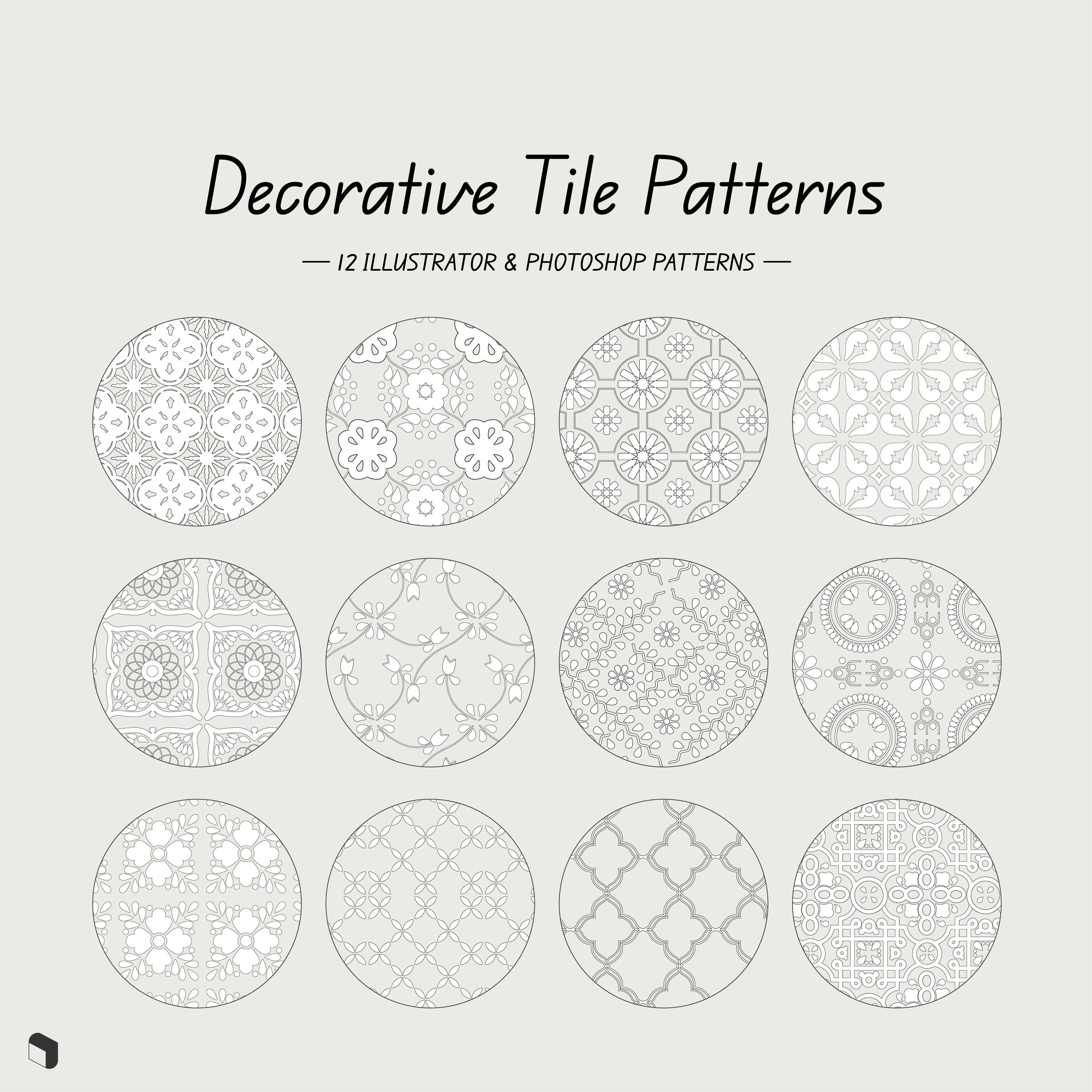Swatch Decorative Tile Patterns PNG - Toffu Co