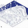 Axonometric Cad Amusement Park Digital Artwork drawings | Toffu Co
