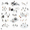 Axonometric Music Workshop Digital Artwork drawings | Toffu Co