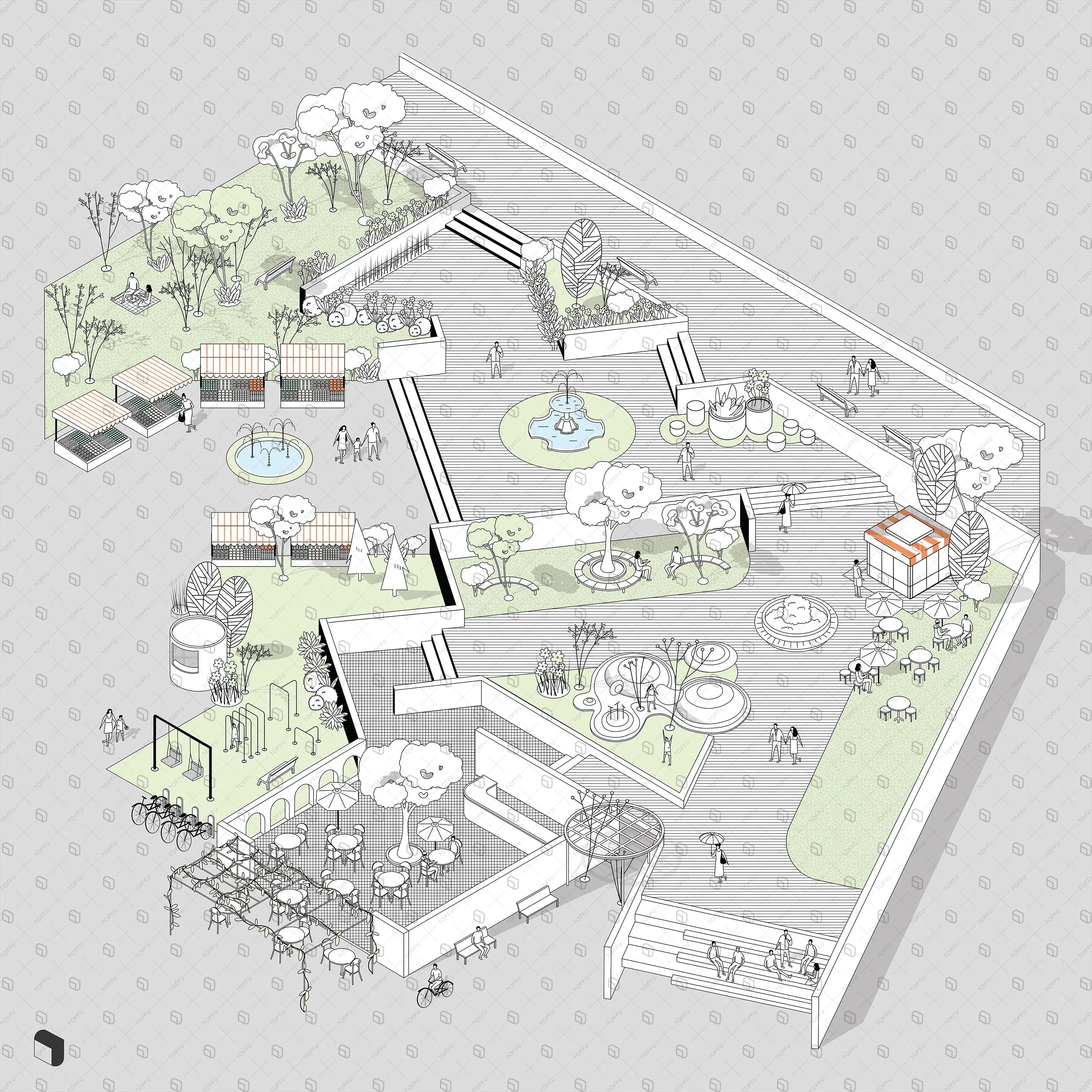 Park Design Sketch