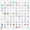 Cad Icon Basic Furniture Digital Artwork drawings | Toffu Co